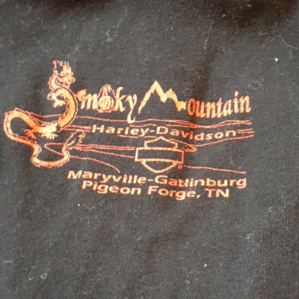 ๐ Harley Davidson Smoky Mountain Biker Tank Top - Picture 4 of 4